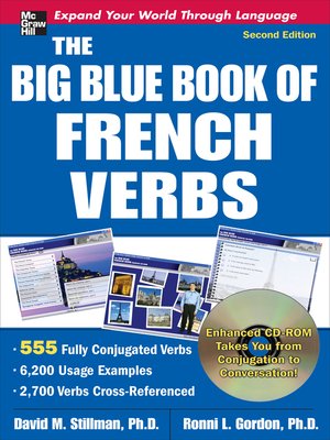 cover image of The Big Blue Book of French Verbs